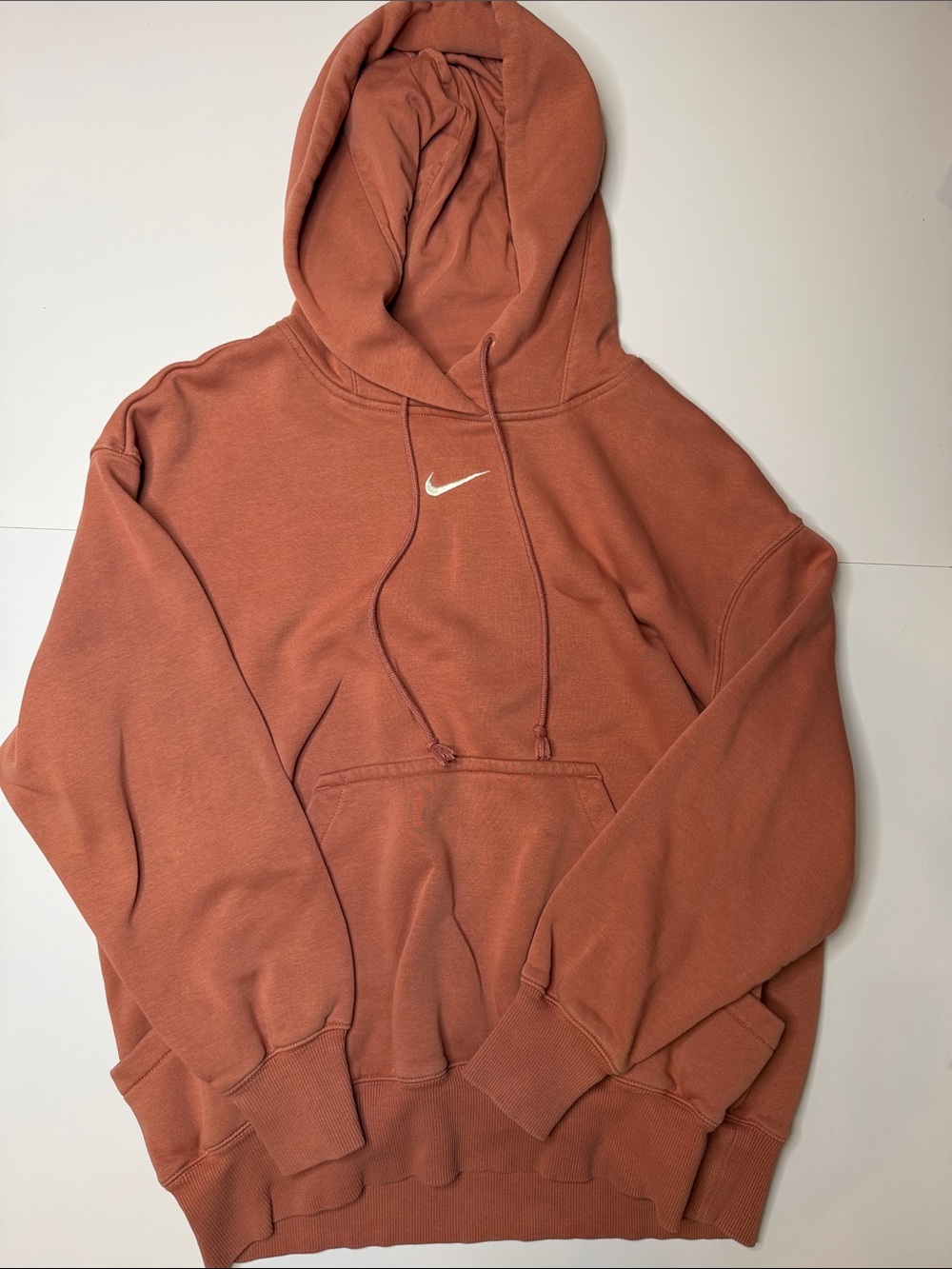 Nike  Crewneck Hoodie with White Swoosh